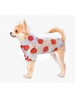 Płaszcz przeciwdeszczowy dla psów, odporne na słońce, odzież letnia ochrona przed słońcem bluza z kapturem małe ubrania dla psa 