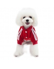 Pawstrip 4 kolory pies płaszcz z kapturem odzież sportowa stroje dla zwierząt domowych Puppy kombinezon mały pies ubranka dla ch