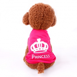Pies ubrania dla małych psów XS-L Chihuahua zimowe ubrania odzież dla psa kamizelka dziewczyna księżniczka ubranko dla szczeniak
