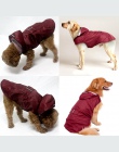 Dla zwierząt małych psów płaszcz przeciwdeszczowy wodoodporny płaszcz ubrania dla dużych psów na zewnątrz płaszcz kurtka przeciw