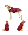Zwierzęta domowe są duży płaszcz przeciwdeszczowy wodoodporny ubranka dla dużych psów na zewnątrz płaszcz kurtka przeciwdeszczow