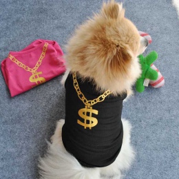 Vovotrade 2018 letnie ubranie dla psa Puppy mały pies kot zwierzęta ubrania kamizelka T koszula odzież odzież garnitur Drop Ship