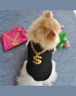Vovotrade 2018 letnie ubranie dla psa Puppy mały pies kot zwierzęta ubrania kamizelka T koszula odzież odzież garnitur Drop Ship