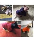 Ubrania dla psów pies bluzy z kapturem jesień i zima ciepły sweter dla psów płaszcz kurtki bawełna Puppy Pet kombinezony dla kos