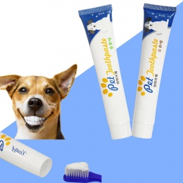 1 PC jadalne Dog Puppy kot pasty do zębów do czyszczenia zębów higiena jamy ustnej higiena jamy ustnej dla zwierząt domowych