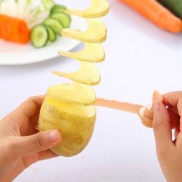 YTE marchew Krajalnica spiralna kuchnia warzyw modele do krojenia nóż do ziemniaków akcesoria kuchenne gadżety domowe Krajalnica