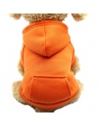 Pawstrip XS-2XL bluza z kapturem dla psa płaszcz miękki polar ciepłe strój dla szczeniaczka pies bluzy zimowe ubrania dla psów d