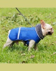 Ubrania dla psów zimowe wodoodporne na zewnątrz dla zwierząt domowych kurtka zagęścić ciepły płaszcz dla psa dla małych średnich