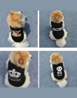 Pawstrip letnie ubrania dla psów koszulka dla szczeniaka dla psów Teddy Yorkie buldog pies koszula mały pies kamizelka koszulka 