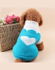 XS/S/M/L/XL/XXL miękki sweter dla małych psów szczenięta wygodne ubrania dla zwierząt domowych sweter z dzianiny akrylowe #02
