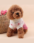 XS/S/M/L/XL/XXL miękki sweter dla małych psów szczenięta wygodne ubrania dla zwierząt domowych sweter z dzianiny akrylowe #02