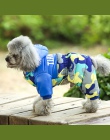 Ubrania dla zwierząt domowych zimowe płaszcze dla psów kurtka wodoodporna ciepły kombinezon szczeniak Chihuahua dla małych dużyc