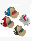 1 PC S/L letnie ubranie dla psa pies słodkie alfabet czapka z daszkiem kapelusz mały pies zewnętrzny namiot kapelusz #01