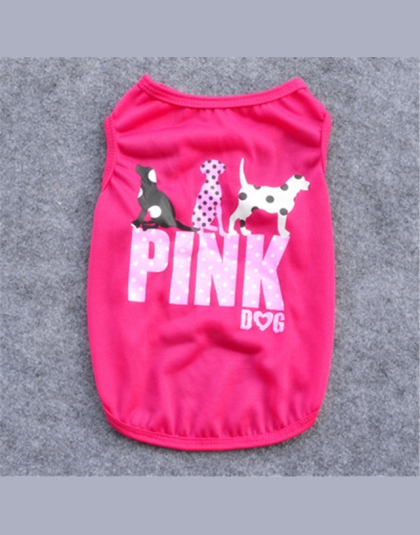 2018 New arrival cotton drukuj jesień ubrania dla zwierząt puppy poliester pies t shirt dla małego psa oddychająca teddy pies ka