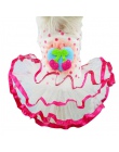 MUQGEW wysokiej jakości CharmingCool piękne atrakcyjne zwierzęta mały pies kot Polka Dot księżniczka ubrania kostium Hondenkledi