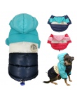 Zimowe ubrania dla zwierząt domowych dla małych psów ciepłe Puppy Pet Cat dół kurtki wodoodporna kurtka dla psa Chihuahua buldog