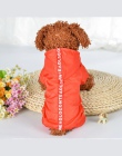 2018 nowy płaszcz przeciwdeszczowy dla zwierząt domowych modna kurtka ubrania pies kombinezon płaszcze przeciwdeszczowe Puppy pł