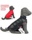 Dwustronna nosić ubrania dla psów zima Pet ciepła podkoszulka kurtka do kamuflażu odzież płaszcz dla szczeniąt małych psów zwier