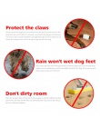 4 sztuk antypoślizgowe buty dla psów odzież przeciwdeszczowa wodoodporna odblaskowe buty Paw Protector na zewnątrz skarpety dla 
