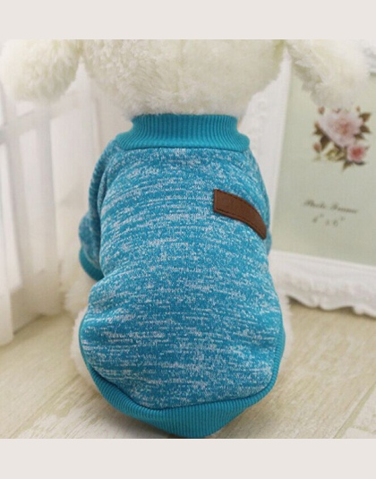 Zwierzęta domowe są stałe ubrania dla małych psów miękkie słodkie wełniany sweter dla zwierząt odzież dla psa zima chihuahua pie