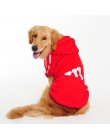 3XL-9XL zwierzęta domowe są Cartoon pies kostiumy ubrania bawełniane bluzy z kapturem kurtka zimowa duży pies swetry odzież spor
