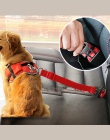 Pojazd samochodowy zwierzęta domowe są siedzenie dla psa pas Puppy pasów bezpieczeństwa samochodów uprząż ze sznura klip Pet akc
