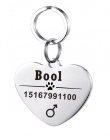Spersonalizowane pies ID tagi ze stali nierdzewnej identyfikatory dla zwierząt dla koty i psy kołnierz akcesoria Dog Tag grawero