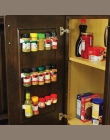 4 sztuk/zestaw 20 szafka Clip N Store domu organizer do kuchni trzymać stojak na przyprawy do przechowywania chwytak uchwyt gadż