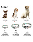 Obroża dla psa spersonalizowane Nylon dostosowane Pet ID Tag kołnierzyk grawerowane tabliczka znamionowa Puppy obroże dla psów a