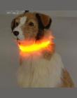 Regulowane USB ładowania obroża dla psa akumulator rurka LED migające nocne obroże dla psów świecące światła bezpieczeństwa zwie