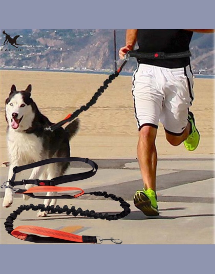 [TAILUP] psy smycz do biegania elastyczność ręka swobodnie produkty dla zwierząt psy uprząż kołnierz do biegania ołów i regulowa