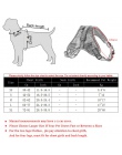 Trwałe odblaskowe szelki dla zwierząt domowych dla psów regulowane duże szelki dla psa Pet szelki dla małych średnich dużych psó