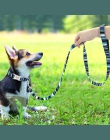 6 kolorów na smycz dla psa Nylon drukowane zwierzęta Puppy smycz siatki wyściełane do biegania szkolenia smycze liny dla małych 