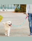 6 kolorów na smycz dla psa Nylon drukowane zwierzęta Puppy smycz siatki wyściełane do biegania szkolenia smycze liny dla małych 