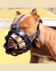 Pies kagańce Pet miękkie szczekanie silikonowe usta maska Anti Bark ukąszenia kaganiec dla Pitbull pasterz mały szczeniak Retrie
