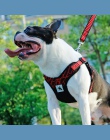 Nie-pull sportowe odblaskowe szelki dla psa dla średnich i dużych psów Pitbull buldog na świeżym powietrzu do szkolenia psów sze