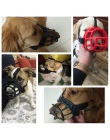 Kosz silikonowy pies kagańce korygujący i wygodne i bezpieczne dopasowanie trwałe lekkie gumowe pies kagańce przestań gryźć bezp