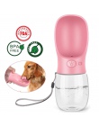 Zwierzęta domowe są butelka na wodę dla psów pies odporne na wyciek do picia podajnik wody dla psów na zewnątrz podróży butelka 