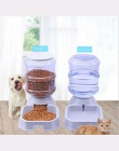3.8L z tworzywa sztucznego dla zwierząt domowych karma dla psów podajnik automatyczny do picia dla zwierząt domowych miseczka na