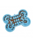 Miska dla psa zdrowe miękkie gumowe powolne podajnik żywności zabezpieczeniem przed ssaniem miseczka turystyczna dla karma dla k
