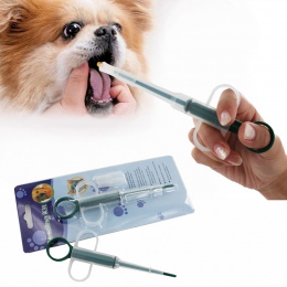 DoreenBeads zwierzęta pies kot Puppy pigułki dozownik zestaw do karmienia biorąc pod uwagę medycyny pręty regulacyjne domu uniwe