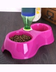 1 sztuk podwójny Port pies kot zwierzęta automatyczne dystrybutory wody miska podajnika naczynia do picia dla zwierząt domowych 