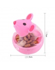 Wysokiej jakości śliczne karmnik dla zwierząt dla zwierząt pies kot interaktywny IQ miska dla zwierząt zabawki w kształcie jedze