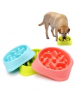 Dla zwierząt domowych miska dla psa zabezpieczeniem przed ssaniem Anti-potrząsanie miska dla psa trwałe ABS zdrowe naczynie do ż