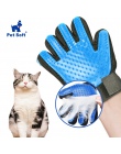Zwierzęta domowe są miękki silikonowy pies Szczotka do zwierząt rękawice szczotka do pielęgnacji dla zwierząt domowych rękawica 
