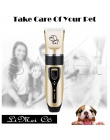 2019 akumulator niski poziom hałasu maszynka do strzyżenia zwierząt Remover Cutter Grooming Cat Dog trymer do włosów elektryczne