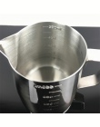 350 600 1000 ml ze stali nierdzewnej dzbanek do spieniania mleka kafiatera do espresso Barista Craft kawy Latte dzbanek do spien
