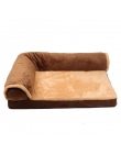 Naturelife ciepłe podwójne poduszki łóżko dla psa miękka bawełna pies dom Plus rozmiar łóżko dla zwierząt domowych dla psów i ko