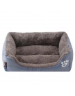 Pies łóżko dla małych średnich dużych psów 3XL rozmiar zwierzęta pies dom ciepłe bawełniane Puppy legowiska dla kotów dla Chihua