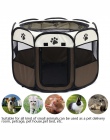 Przenośny składany dla zwierząt domowych namiot namiot domu psa kojec wielu functionable klatka dla psa łatwa obsługa Octagon og
